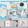 DITKOK Upgraded Galvanized Steel 3-in-1 Multifunction Indoor Dryer Vent Kit,