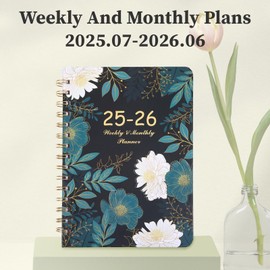Student Planner 2025-2026, School Planner 2025-2026,Monthly and Weekly Agenda for Middle or High School,Academic Organizer July 2025 - June 2026,6.1" X 8.46"