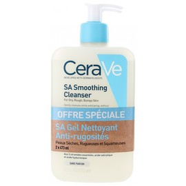 CeraVe SA Anti-Rugosity Cleansing Gel Set of 2 x 473 ml