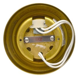 ITC Marine Boat Overhead Light 81927-BR | Rinker Brass 3 1/2 Inch