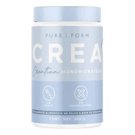 Suplemento Deportivo Crea 300g Sin Sabor Pure Form
