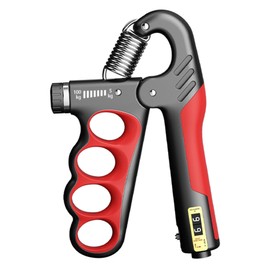 TTCUDADN Hand Grip Strengthener, Hand Exerciser Grip Strengthener, Hand Strengthener Grip Trainer for Athletes Wrist Forearm Finger, 5-100Kg Adjustable Strength