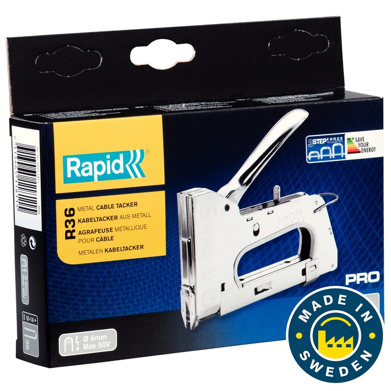 Rapid R36E Ref 20511811 Heavy Duty Cable Tacker