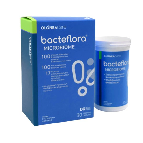 OLONEA Bacteflora Microbiome 30 veggie caps
