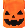 Disfraz de calabaza para perro con capucha de Halloween (L)