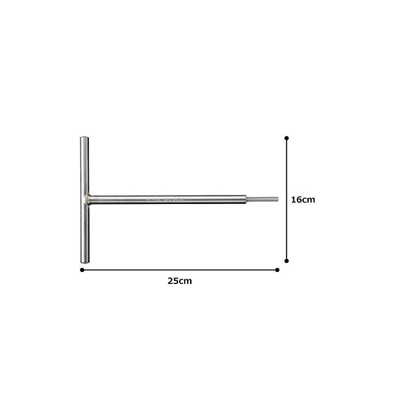 TONE T-Shaped Hexagon Wrench THW-05, Width Across Flat Sides 5mm