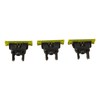 3pcs Electric Trimmer Replacement Blades Precise Cutting Professional T Shape