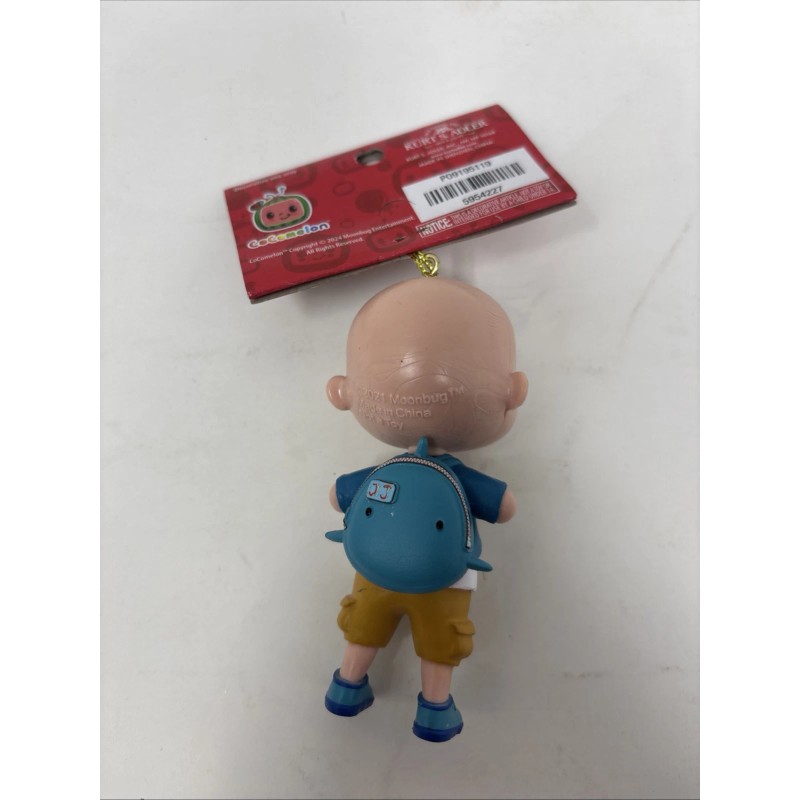 Cocomelon Kurt S. Adler Moonbug Cocomelon JJ Hanging Christmas Ornament