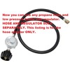 Muzzys Regulator Adapter Bypass Hack Conversion Fitting, for Weber Q