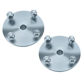 JAVIK 2 Set Axle Hub 4" x 4" Compatible With Go-Kart Quad ATV Trike With 8 Inch Front & Rear Wheel