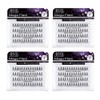 Ardell False Eyelashes Mega Individuals Knot-Free Long Black 4 Pack