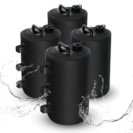 KEEFREE Canopy Water Weights Bag,4 Pcs 88 LBS Heavy Duty Tent Water Weights Bag for Outdoor Pop Up Tent, Canopies, Gazebo, Shelter (Black)