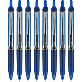 Bolígrafos Tinta Líquida Recargables 0.5 Mm Rojos 8 Unidades Color Del Exterior Azul