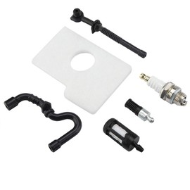 Tbest Air Fuel Oil Filter And Spark Plug Kit For 017 018 Ms170 Ms180 Chainsaw Upstart Components, Chainsaw Service Kit Service Kit Spark Plug 017 Tune up Kit