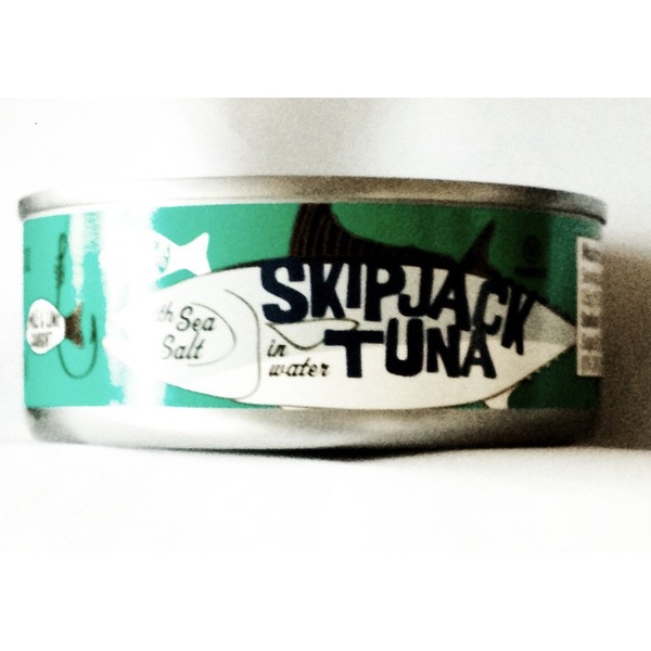 2 Pack Skipjack Tuna Pole Caught in Sea Salt and Water