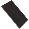 Premium Felt Gliders Square, 50 x 100 mm, Brown –