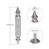 uxcell Damaged Screw Tap Extractor, 0# Chrome Plated High Speed