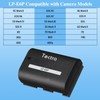 Tectra 2-Pack LP-E6 LP-E6P Battery and PD 20W Fast Dual