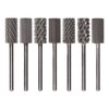 7pcs Nail Grinding Bits Professional Portable Nail Gel Removal Tungsten