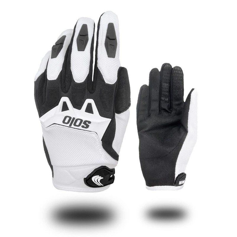 SOLO QUEEN Enduro Gloves for Bike, MTB, Moped, Moto-Cross, Adults