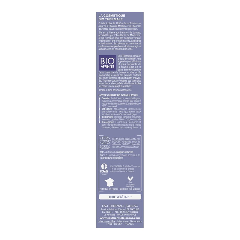 Eau Thermale Jonzac Organic Face Cream - 99 Natural 50
