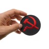 Ivamis Hammer and Sickle Iron on Novelty Patch- 3x3 inch