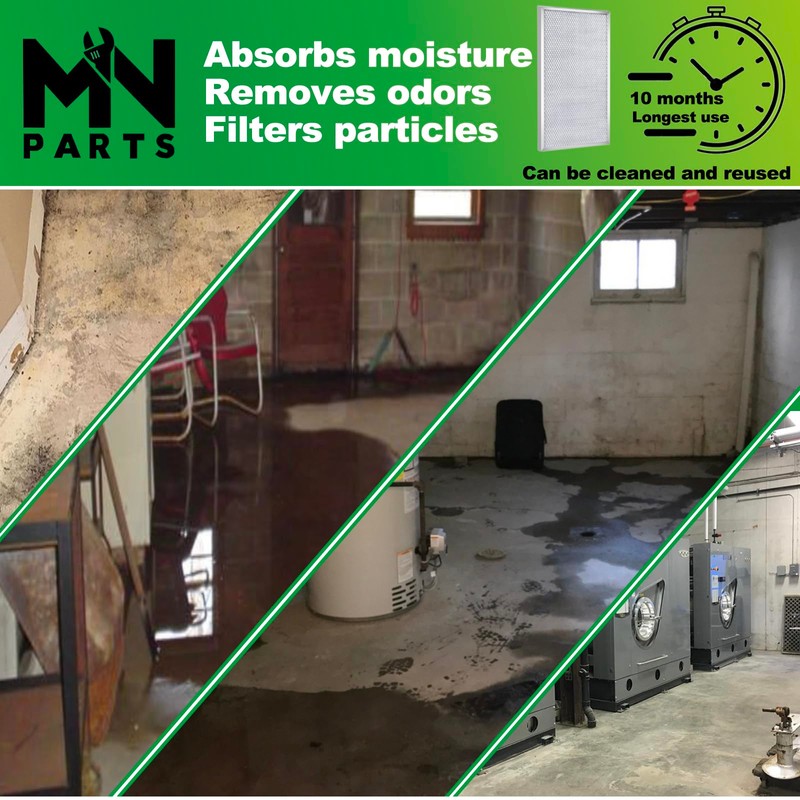 MNPARTS MERV 8 Filter Dehumidifier Filter Replacement for Dehumidifier Sentinel