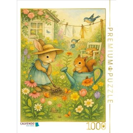 CALVENDO Puzzle The Joy of Flowers in The Garden - Puzzle Magic for Heart and Soul | Size