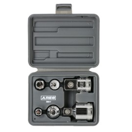ARES 36017 – 6-Piece Socket Adapter Set – 1/4-Inch, 3/8-Inch, 1/2-Inch, and 3/4-Inch Socket Adapters and Reducers – Premium Chrome Vanadium Construction Meets or Exceeds ANSI Standards