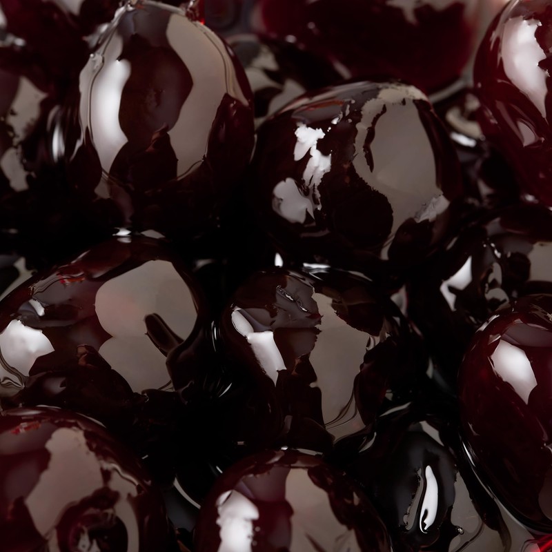 Gourmanity Cocktail Maraschino Cherries, Made from Italian Grown Marasca Cherries.