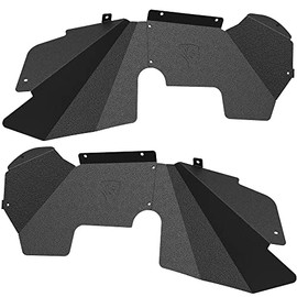 Tyger Auto Front Inner Fender Liner Compatible with 2007-2018 Jeep Wrangler JK | Carbon Steel | Not for JL | TG-FL6J46018