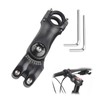 aghoer Bicycle Stem, Bicycle Handlebar Riser 25.4 mm, 165 mm