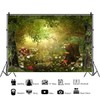 Xiaoterna 1.5 x 1 m Fairytale Mushroom Garden Photo Backdrop