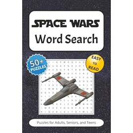 Space Fantasy Word Search Puzzle Book: Word Searches with Easy to Read Print | 50+ Puzzles