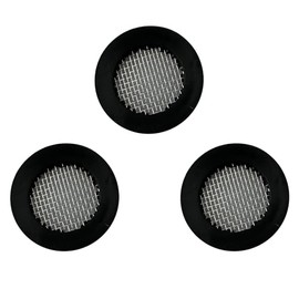 Voolan 3 Pack 3/4" Shower Head Gasket, Washer Filters Water Impurities, Creates A Seal to Prevent Leakage, for 1/2" Shower Head