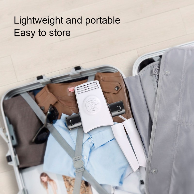 Portable Electric Clothes Drying Rack Folding Laundry Shoes Dryer Hanger