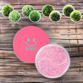 Oget Eye Patch Ingredients: Eye Area Moisturizing Pink Collagen Hydrogel Eye Patches, 5 Pieces, 32 Pieces / 오겟 아이 패치 성분 눈가 보습 핑크 콜라겐 하이드로겔 아이패치 5개 32개입