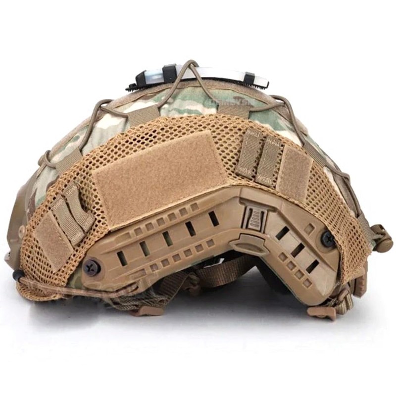 Multicam Camouflage Tactical Fast Helmet Cover for Airsoft Combat Helmets