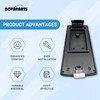 NOVAPARTS Armrest Center Console Lid Cover Black for 2013 2014