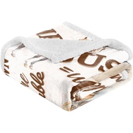 INNObeta Horse Gifts for Girls, Horse Blankets for Girls, 125 * 150CM Super Soft Cozy Warm Flannel Throw Blanket, Perfect for Birthday/Christmas, JUST A GIRL WHO LOVES HORSES, Sunflowers