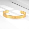 nitaru Life Activating Bracelet with Numbers Gold