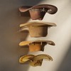 YUNEASELF Cowboy Hat Rack for Wall: 4 Pack Acrylic Hat
