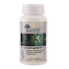 LUXIVI Cylcoastragenol 98% Enhanced Absorption 10mg/Cap 30caps