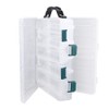 Keenso Fishing Lure Box Lure Holder Lure Storage Box, Plastic