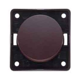 Hager Integro – Push Button 10 A 250 V Screw Marron