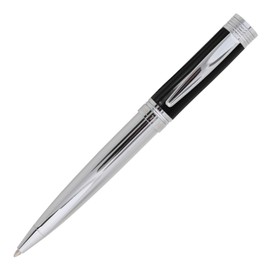 Cerruti 1881 NS5554 Ballpoint Pen Zoom Silver/Black