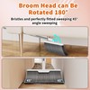 Household Broom with Dustpan, Magic Silicone Broom, Magic Broom with