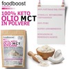 foodboost Olio MCT 200g in polvere - per dieta Chetogenica
