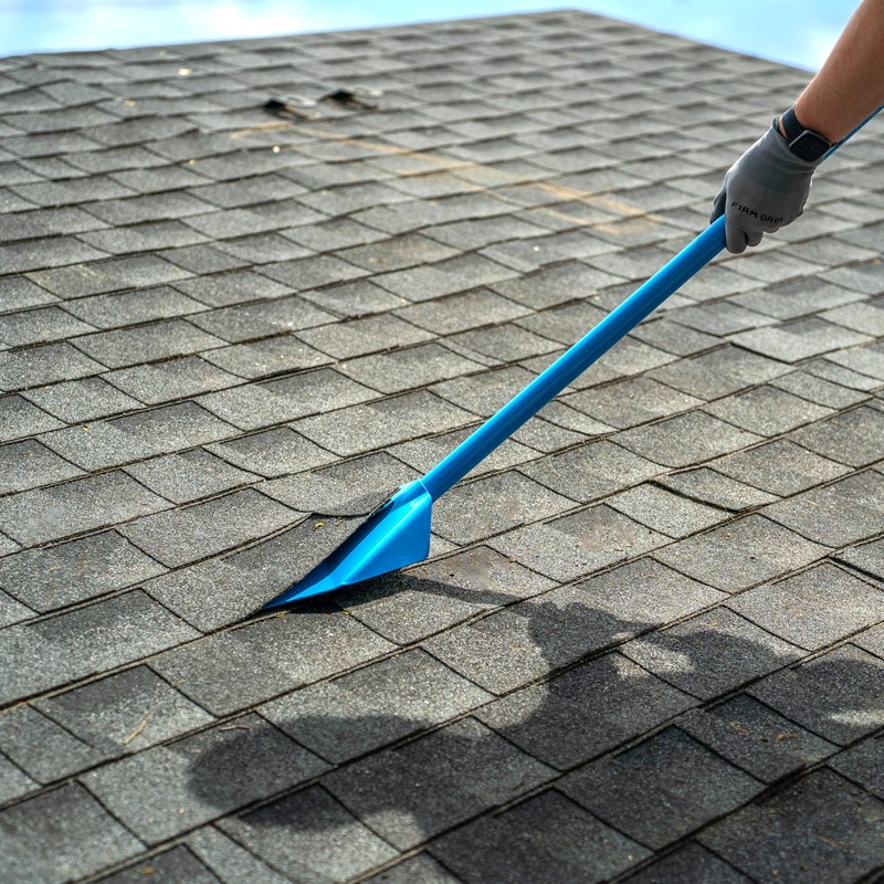 Tie Down 47.5 in. Shingle Shovel Tie Down Roof Zone