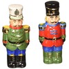 Spode 1667730 Nutcracker Salt and Pepper Set, Green